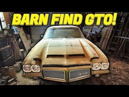 Abandoned Muscle Car: Pontiac GTO Detail! First Wash in 12 Years | Car Detailing Restoration