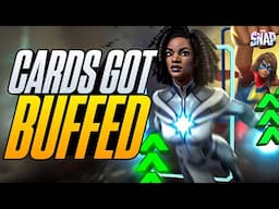 marvel snap ota nerfs a top deck & buffs cards no one plays