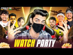 CREATOR TOURNAMENT WATCHPARTY 🔥😷 I FIRST FACECAM LIVE | FREE FIRE INDIA #livestream #freefire