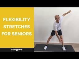 Flexibility Stretches for Seniors, stretching for elderly, increase range of motion for older adults