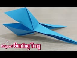 Origami Gunting Tang | How To Make Origami