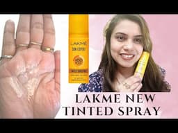 Lakme Sun Spray*New Launch* Expert SPF pa++ Tinted Review | RUBIA | IMRANUSKINCARE | Best Sunscreen