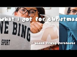 what I got for christmas 2024 + some Black Friday purchases✨