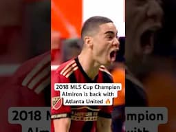 Miguel Almiron is back with @AtlantaUnited!👏