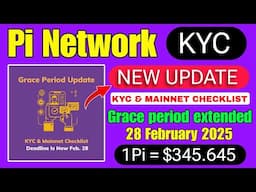 Pi Updates | Pi new update today | KYC date extended | pi network new update | Pi news today