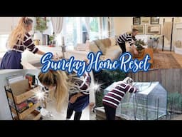 SUNDAY RESET // MASSIVE CLEANING DAY // JAN 27TH MEAL PLAN