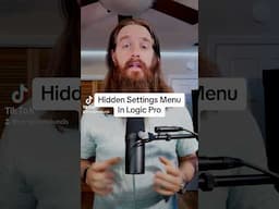 There is a Hidden Plugin Settings Menu in Logic Pro! #musicproduction #logicprox