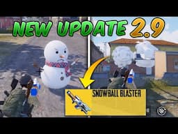 Update 2.9 Tips & Tricks (PUBG/BGMI) Frost Festival - FULL AUTO DMR Attachment, Snowball Blaster