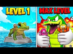 Becoming a MAX LEVEL ALLIGATOR in Roblox