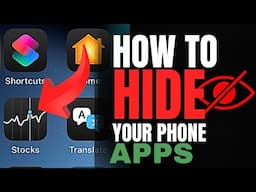 How To Hide Any App On Your Phone For Privacy.