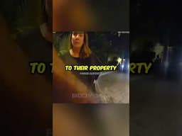 ENTITLED Woman gets what she deserves  #police #copscalled #bodycam #entitledpeople