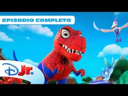 MARVEL SPIDEY Y SU SUPEREQUIPO: ¡Vamos, dinopoderes! 🕷️ | EPISODIO COMPLETO | @DisneyJuniorES