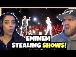 Top 9 Times Eminem Stole Another Artists Show - CROWDS GO INSANE!