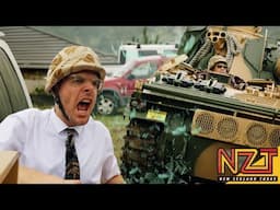 This man's car is a literal tank - New Zealand Today