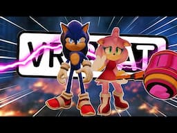 Amy & Sonic Beat Metal Sonic In VRChat! - VRChat Funny Moments (Sonic The Hedgehog 3)