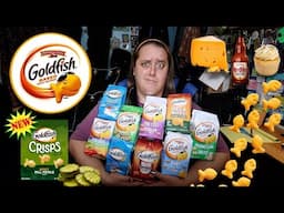 Trying Every Flavor of Goldfish