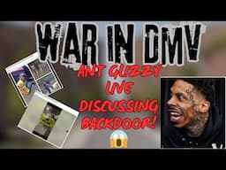 😱WAR IN DMV - ANT GLIZZY LIVE DISCUSSING BACKDOOR BY MD BIKE GANG 😱