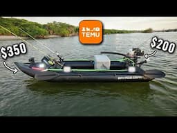 I Built a NIGHT FISHING Micro Skiff and its AMAZING! (and CHEAP)