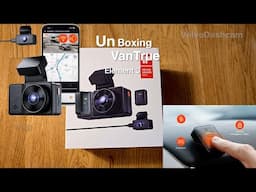 VanTrue E3 Dashcam - Unboxing and short app-test (PROMO CODE!)