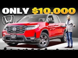 Honda Ceo Just ANNOUNCED NEW $10,000 Pickup Truck is FINALLY Hitting The US Market!