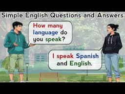 Daily English Conversation Practice | Questions and Answers by Topic | Best English Online