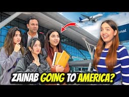 Zainab Ka School Trip America Jaraha😱🇺🇸| Iqra Api Ky Ghar Par Qabza Karlia🤣|Sistrology