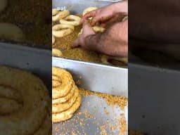 How To Make Simit (Turkish Bagel)  #streetfood  #turkishfood