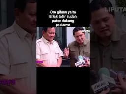 erick tohir dukung prabowo