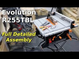 BEST Table Saw Assembly Guide for Evolution R255TBL!