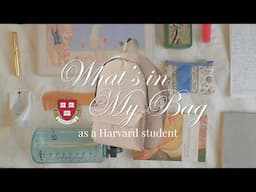 what's in my bag at harvard 하버드 여대생 왓츠인마이백