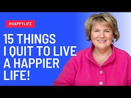 Over 50? 15 Things to Ditch for a Happier Life in 2025! 🌟😊