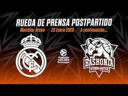 Post-game Press Conference | Real Madrid -Baskonia | Jornada 23 Euroleague