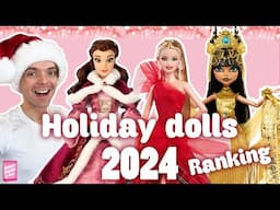 Holiday Doll 2024 Ranking! Barbie VS Disney Princess VS Monster High!