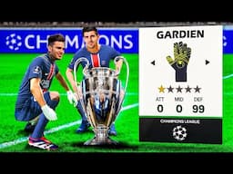 GAGNER La LIGUE DES CHAMPIONS Avec Une ÉQUIPE DE GARDIENS ! Sur FC25