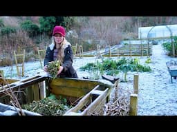 The Garden in January — A Wintery Garden Visit and Garden Jobs for January