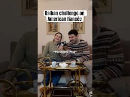 American trying to pronounce Balkan Branda #accentchallenge #international