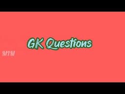 General Knowledge Questions | Quiz Questions | GK Questions |PSC Shorts @MathsInMalayalam