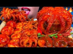 ASMR SPICY SEAFOOD BOIL *makanan laut pedas* 먹방 MUKBANG MASSIVE Eating Sounds