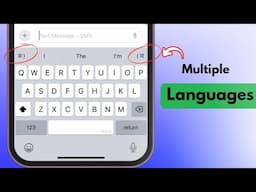 How to add Multiple languages in iPhone Keyboard