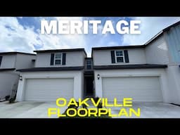 Watergrass Towns by Meritage | Oakville Floorplan | Wesley Chapel, Florida