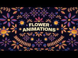 Flower Animations - After Effects Tutorial