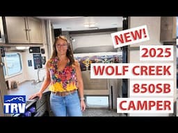 New! 2025 Wolf Creek 850 Truck Camper by Northwood! 4 Seasons, High Quality, w/On Board Generator!!