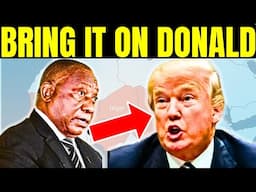 SOUTH AFRICA BASH UNITED STATE BASELESS CLAIMS BY DONALD TRUMP EXECUTIVE CUT AID DURBAN WASHINGTON