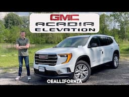 2024 GMC Acadia Elevation AWD | Is The New Acadia Better Than The Old One? | Review & Test Drive POV