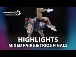 Mixed Pairs and Trios Finals Highlights - Aerobic Gymnastics World Championships 2024