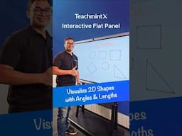 Interactive Flat Panel | Explore 2D Shapes with Angles & Lengths