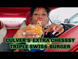 Culver's Triple Cheesy Mushroom Swiss