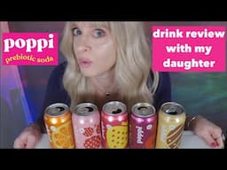 ASMR Poppi Soda Taste Test With My Daughter