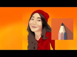 Pindapanda | How To Cartoon Yourself | Vexel Art Tutorial | Autodesk Sketchbook Mobile