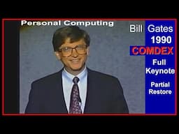 Computer History PC 1990 Gates COMDEX Personal Computing Information IBM Macintosh Las Vegas CES